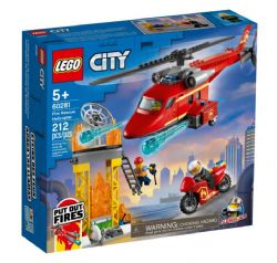 *** // LEGO CITY - HÉLICOPTÈRE D'INCENDIE